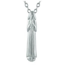 Silver Praying Girl Pendant Pendant Pruden and Smith   