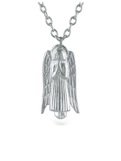 Silver Angel Pendant Pendant Pruden and Smith   