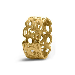 Holes Dress Ring Ring Pruden and Smith 18ct Yellow Gold  