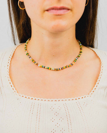 Gold Nugget Opal Necklace Necklace Pruden and Smith   
