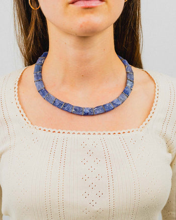 Tanzanite Collar Necklace Necklace Pruden and Smith   