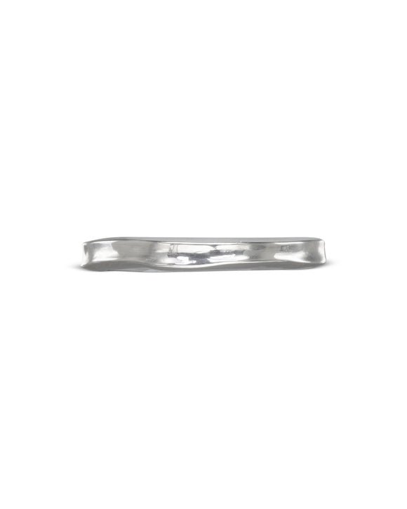 Side Hammered Dainty Wedding Ring (2-3mm) Pruden and Smith