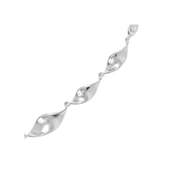 Twist Silver Necklace Necklace Pruden and Smith   