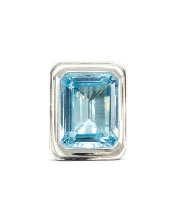 Blue Topaz Cocktail Ring Ring Pruden and Smith