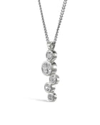 Water Bubbles 1ct Diamond Pendant Pruden and Smith