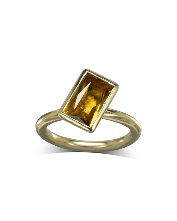 Citrine Dress Ring Ring Pruden and Smith
