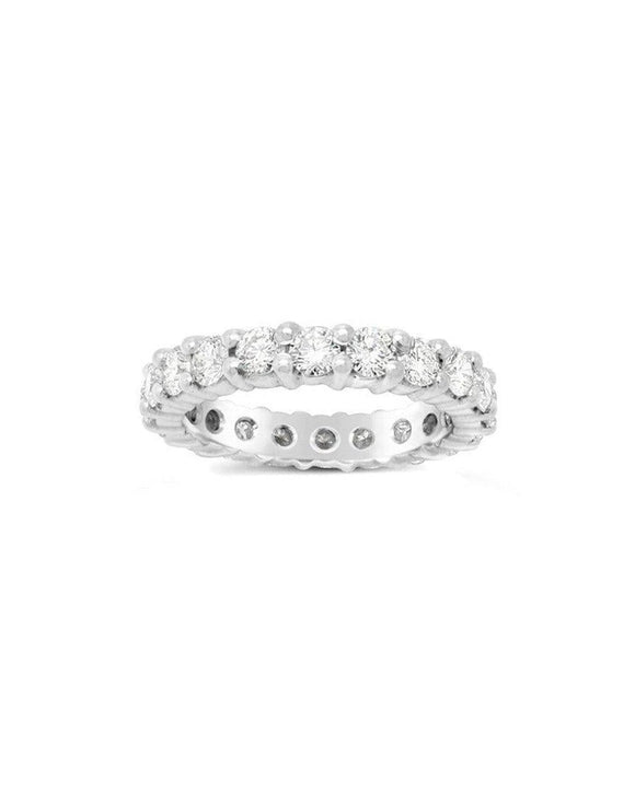 Claw Set Full Eternity Ring (2ct) Ring Pruden and Smith