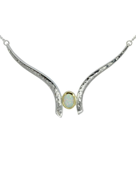 Forged Opal Pendant Pendant Pruden and Smith