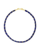 Lapis Lazuli Collar Necklace (Slim) Pruden and Smith