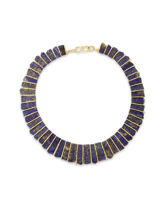 Lapis Lazuli Tab Necklace Necklace Pruden and Smith