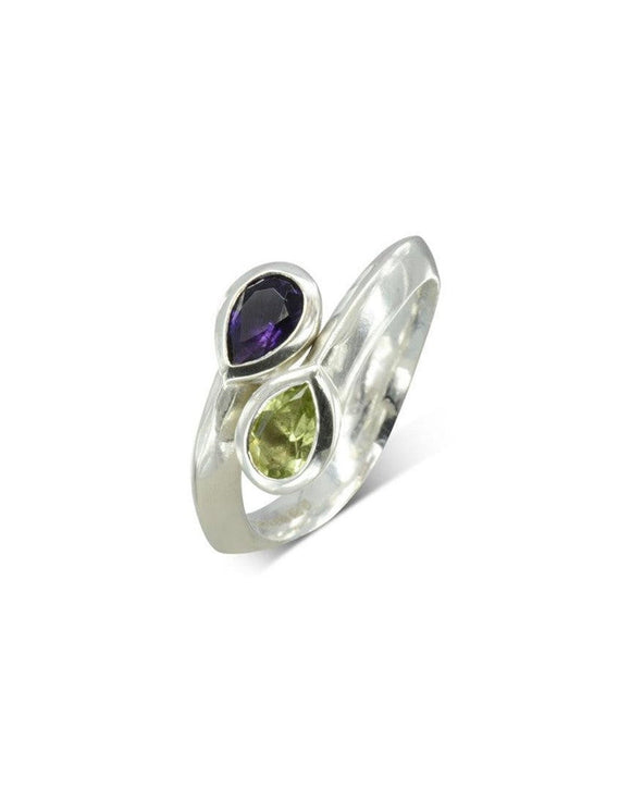 Moi Et Toi Trillions Gemstone Ring Ring Pruden and Smith