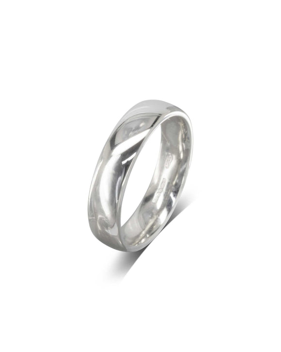 Platinum Court Wedding Ring (2mm-8mm) Ring Pruden and Smith