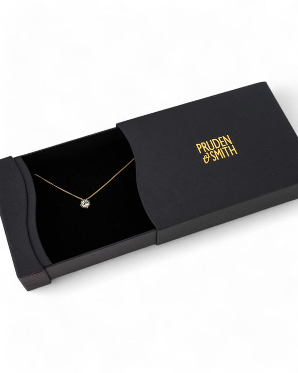 Revolved Claw Diamond Pendant Pendant Pruden and Smith