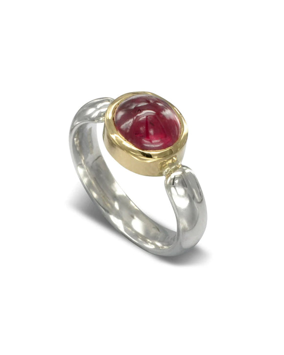 Ruby Cabochon Ring Ring Pruden and Smith