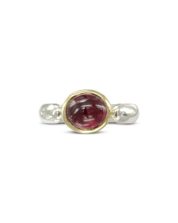 Ruby Cabochon Ring Ring Pruden and Smith