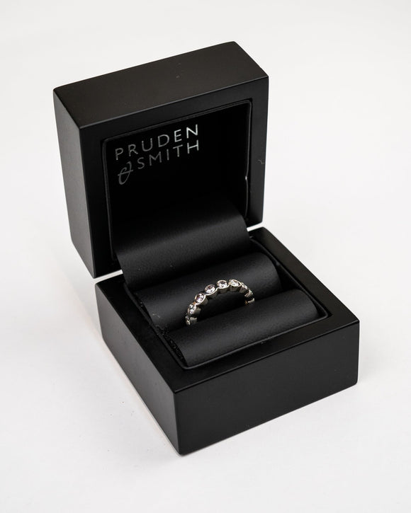 Scalloped Diamond Eternity Ring (2ct) Ring Pruden and Smith