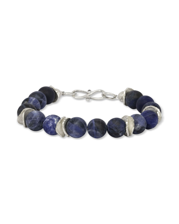 Denim Sodalite Bracelet Pruden and Smith