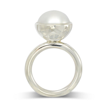 Pearl Stacking Ring (Large) Ring Pruden and Smith   
