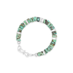 Silver and Turquoise Bracelet Bracelet Pruden and Smith   