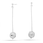 Hollow Nugget Drop Earrings Earring Pruden and Smith 10mm  