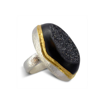 Druzy Dress Ring Ring Pruden and Smith   