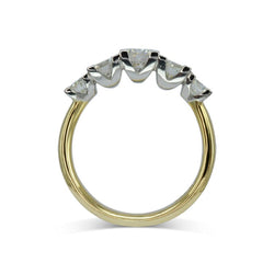 Claw Set Five Diamond Eternity Ring Ring Pruden and Smith   
