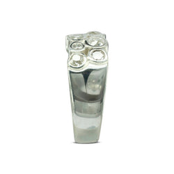 Water Bubbles Diamond Platinum Eternity Ring Ring Pruden and Smith   