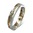 Trap Thirty Diamond Rose Gold Full Eternity Ring Ring Pruden and Smith 9ct White Gold & 9ct Rose Gold  