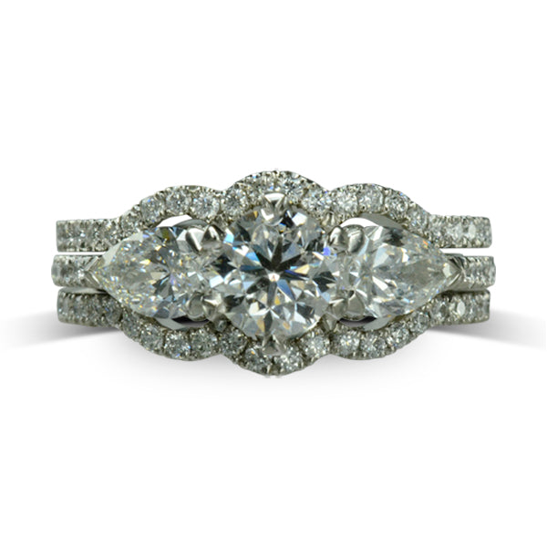 The Ever Popular Diamond Cluster Engagement Ring