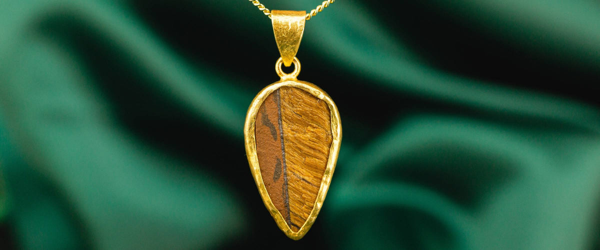 Tigers Eye Jewellery by Pruden and Smith