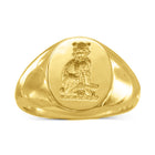 18ct Gold Signet Ring Ring Pruden and Smith   