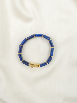 Lapis Lazuli Gold Bracelet Bracelet Pruden and Smith   