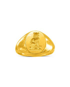 24ct Yellow Gold Signet Ring Ring Pruden and Smith   