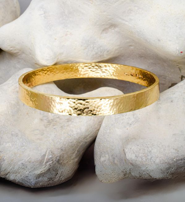 From the Forge Gold Bangle by Pruden and Smith