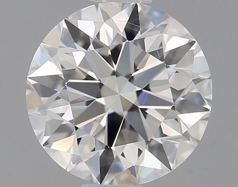 0.75ct Round Natural Diamond — for Dainty Trilogy Aquamarine Diamond Unique Engagement Ring