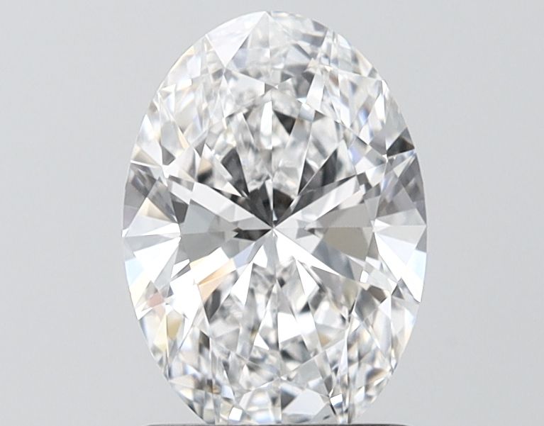 1.32ct Oval Lab-Grown Diamond — for Oval Cut Tulip Claw Engagement Ring