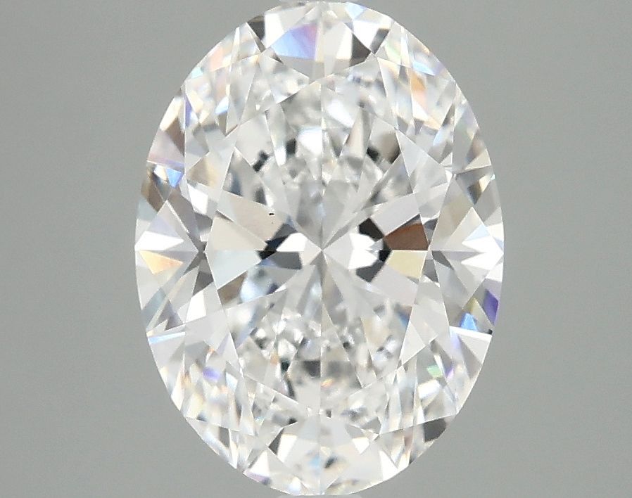 2.46ct Oval Lab-Grown Diamond — for Oval Cut Bezel Cathedral Engagement Ring