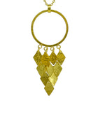 Marwar Ring and Tassle Pendant Silver or Vermeil Pendant Pruden and Smith   