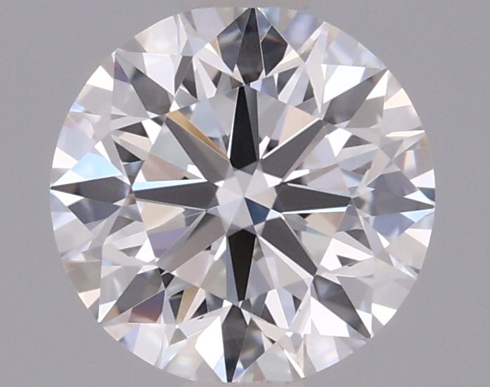 0.96ct Round Lab-Grown Diamond — for Dainty Rough Hammered Diamond Stacking Ring Set