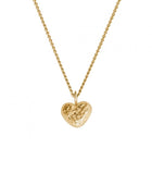 Gold Nugget Heart Pendant Pendant Pruden and Smith   