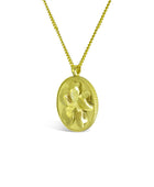 Primrose Solid Gold Coin Pendant Pendant Pruden and Smith   