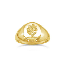 Seal Engraved Gold Signet Ring Ring Pruden and Smith   