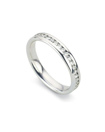 Channel Set Diamond Full Eternity Ring Ring Pruden and Smith   
