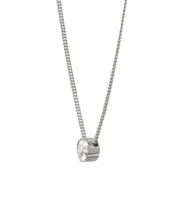 Solitaire Simple Diamond Pendant Pendant Pruden and Smith