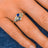Sapphire Diamond Platinum Bubbles Cluster Ring by Pruden and Smith | DSC00286.jpg