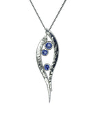 Forged Water Bubbles Tanzanite Pendant Pendant Pruden and Smith   