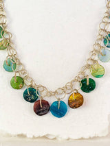 Glass vintage necklace