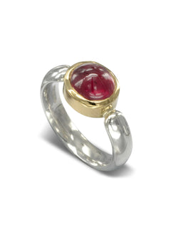 Ruby Cabochon Ring Ring Pruden and Smith   