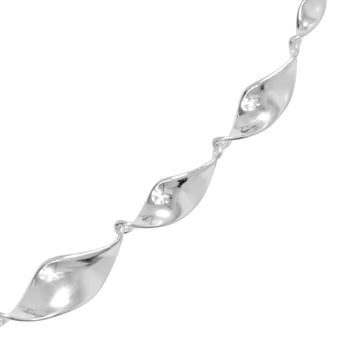Twist Silver Necklace Necklace Pruden and Smith   