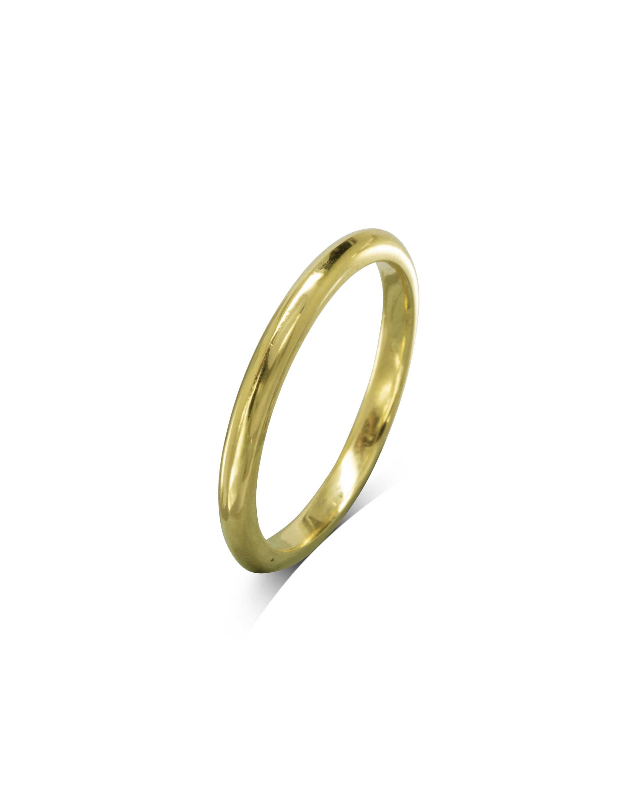 Trillion Shape Wedding Band Pruden and Smith